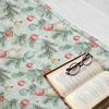 image:imageAmbesonne Gnome Soft Flannel Fleece Throw Blanket Nordic Tonttu Myth Finnish Creature Nisser Scandinavian Folklore Print Cozy Plush for Indoor and Outdoor Use 70 x 90 Grey RubyPale Mint Green and Vermilion