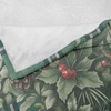 image:imageAmbesonne Gnome Soft Flannel Fleece Throw Blanket Nordic Tonttu Myth Finnish Creature Nisser Scandinavian Folklore Print Cozy Plush for Indoor and Outdoor Use 70 x 90 Grey RubyJade Green and Vermilion