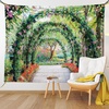 image:imageAmbesonne Grey and Yellow Tapestry Street Art Modern Grunge Abstract Design Squares Wide Wall Hanging for Bedroom Living Room Dorm 60 X 40 Charcoal Grey YellowGreen Red