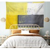 image:imageAmbesonne Grey and Yellow Tapestry Street Art Modern Grunge Abstract Design Squares Wide Wall Hanging for Bedroom Living Room Dorm 60 X 40 Charcoal Grey YellowGrey Yellow