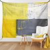 image:imageAmbesonne Grey and Yellow Tapestry Street Art Modern Grunge Abstract Design Squares Wide Wall Hanging for Bedroom Living Room Dorm 60 X 40 Charcoal Grey YellowGrey Yellow