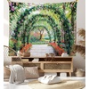 image:imageAmbesonne Grey and Yellow Tapestry Street Art Modern Grunge Abstract Design Squares Wide Wall Hanging for Bedroom Living Room Dorm 60 X 40 Charcoal Grey YellowGreen Red
