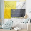 image:imageAmbesonne Grey and Yellow Tapestry Street Art Modern Grunge Abstract Design Squares Wide Wall Hanging for Bedroom Living Room Dorm 60 X 40 Charcoal Grey YellowGrey Yellow