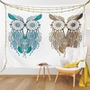image:imageAmbesonne Grey and Yellow Tapestry Street Art Modern Grunge Abstract Design Squares Wide Wall Hanging for Bedroom Living Room Dorm 60 X 40 Charcoal Grey YellowCream White Teal