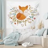 image:imageAmbesonne Grey and Yellow Tapestry Street Art Modern Grunge Abstract Design Squares Wide Wall Hanging for Bedroom Living Room Dorm 60 X 40 Charcoal Grey YellowDark Orange