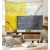 image:imageAmbesonne Grey and Yellow Tapestry Street Art Modern Grunge Abstract Design Squares Wide Wall Hanging for Bedroom Living Room Dorm 60 X 40 Charcoal Grey YellowCharcoal Yellow