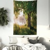 image:imageAmbesonne Grey and Yellow Tapestry Street Art Modern Grunge Abstract Design Squares Wide Wall Hanging for Bedroom Living Room Dorm 60 X 40 Charcoal Grey YellowBrown Green Dust