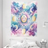image:imageAmbesonne Grey and Yellow Tapestry Street Art Modern Grunge Abstract Design Squares Wide Wall Hanging for Bedroom Living Room Dorm 60 X 40 Charcoal Grey YellowPale Purple Blue and Cream