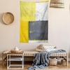 image:imageAmbesonne Grey and Yellow Tapestry Street Art Modern Grunge Abstract Design Squares Wide Wall Hanging for Bedroom Living Room Dorm 60 X 40 Charcoal Grey YellowCharcoal Yellow
