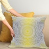 image:imageAmbesonne Grey and Yellow Throw Pillow Cushion Cover Abstract Grunge Style Brushstrokes Painting Style Decorative Square Accent Pillow Case 20 X 20 White CharcoalYellow Grey