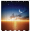 image:imageAmbesonne Indie Shower Curtain Hand Drawn Dressed up Walrus Animal Long Teeth Smoking Antromorphic Sketch Art Cloth Fabric Bathroom Decor Set with Hooks 69 W x 70 L White BlackNavy Yellow Orange