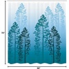 image:imageAmbesonne Indie Shower Curtain Hand Drawn Dressed up Walrus Animal Long Teeth Smoking Antromorphic Sketch Art Cloth Fabric Bathroom Decor Set with Hooks 69 W x 70 L White BlackAzure Blue