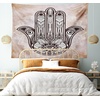 image:imageAmbesonne Landscape Tapestry American City Sunset over Manhattan and Brooklyn Bridge Cityscape Picture Print Wall Hanging for Bedroom Living Room Dorm Decor 40 X 60 Blue OrangeBrown and Cream