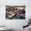 image:imageAmbesonne Landscape Tapestry American City Sunset over Manhattan and Brooklyn Bridge Cityscape Picture Print Wall Hanging for Bedroom Living Room Dorm Decor 40 X 60 Blue OrangePale Lilac Reseda Green