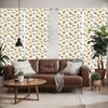 image:imageAmbesonne Leaf Curtains Colorful Fall Autumn Leaves on White Background Seasonal Design Modern Art Window Treatments 2 Panel Set for Living Room Bedroom Pair of  28 x 84 Red Orange YellowYellow Grey