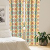 image:imageAmbesonne Leaf Curtains Colorful Fall Autumn Leaves on White Background Seasonal Design Modern Art Window Treatments 2 Panel Set for Living Room Bedroom Pair of  28 x 84 Red Orange YellowCoral Turquoise