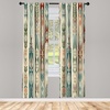 image:imageAmbesonne Leaf Curtains Colorful Fall Autumn Leaves on White Background Seasonal Design Modern Art Window Treatments 2 Panel Set for Living Room Bedroom Pair of  28 x 84 Red Orange YellowTeal Eggshell and Paprika