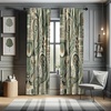 image:imageAmbesonne Leaf Curtains Colorful Fall Autumn Leaves on White Background Seasonal Design Modern Art Window Treatments 2 Panel Set for Living Room Bedroom Pair of  28 x 84 Red Orange YellowReseda Green Tan and Eggshell