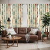 image:imageAmbesonne Leaf Curtains Colorful Fall Autumn Leaves on White Background Seasonal Design Modern Art Window Treatments 2 Panel Set for Living Room Bedroom Pair of  28 x 84 Red Orange YellowTeal Eggshell and Paprika