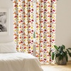 image:imageAmbesonne Leaf Curtains Colorful Fall Autumn Leaves on White Background Seasonal Design Modern Art Window Treatments 2 Panel Set for Living Room Bedroom Pair of  28 x 84 Red Orange YellowRed Orange Yellow