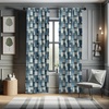 image:imageAmbesonne Leaf Curtains Colorful Fall Autumn Leaves on White Background Seasonal Design Modern Art Window Treatments 2 Panel Set for Living Room Bedroom Pair of  28 x 84 Red Orange YellowBaby Blue