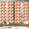 image:imageAmbesonne Leaf Curtains Colorful Fall Autumn Leaves on White Background Seasonal Design Modern Art Window Treatments 2 Panel Set for Living Room Bedroom Pair of  28 x 84 Red Orange YellowCinnamon Beige