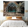 image:imageAmbesonne Leaf Tapestry Exotic Fantasy Hawaiian Tropical Palm Leaves Floral Graphic Art Print Wide Wall Hanging for Bedroom Living Room Dorm 60 X 40 Green WhiteTaupe Green