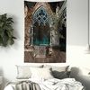 image:imageAmbesonne Leaf Tapestry Exotic Fantasy Hawaiian Tropical Palm Leaves Floral Graphic Art Print Wide Wall Hanging for Bedroom Living Room Dorm 60 X 40 Green WhiteGrey Teal