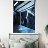 image:imageAmbesonne Leaf Tapestry Exotic Fantasy Hawaiian Tropical Palm Leaves Floral Graphic Art Print Wide Wall Hanging for Bedroom Living Room Dorm 60 X 40 Green WhiteNavy Blue