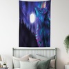 image:imageAmbesonne Leaf Tapestry Exotic Fantasy Hawaiian Tropical Palm Leaves Floral Graphic Art Print Wide Wall Hanging for Bedroom Living Room Dorm 60 X 40 Green WhiteMagenta Indigo