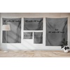 image:imageAmbesonne Leaf Tapestry Exotic Fantasy Hawaiian Tropical Palm Leaves Floral Graphic Art Print Wide Wall Hanging for Bedroom Living Room Dorm 60 X 40 Green WhiteNight Blue