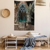 image:imageAmbesonne Leaf Tapestry Exotic Fantasy Hawaiian Tropical Palm Leaves Floral Graphic Art Print Wide Wall Hanging for Bedroom Living Room Dorm 60 X 40 Green WhiteGrey Teal