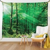 image:imageAmbesonne Leaf Tapestry Exotic Fantasy Hawaiian Tropical Palm Leaves Floral Graphic Art Print Wide Wall Hanging for Bedroom Living Room Dorm 60 X 40 Green WhiteWhite Green