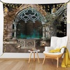 image:imageAmbesonne Leaf Tapestry Exotic Fantasy Hawaiian Tropical Palm Leaves Floral Graphic Art Print Wide Wall Hanging for Bedroom Living Room Dorm 60 X 40 Green WhiteGrey Teal