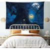 image:imageAmbesonne Leaf Tapestry Exotic Fantasy Hawaiian Tropical Palm Leaves Floral Graphic Art Print Wide Wall Hanging for Bedroom Living Room Dorm 60 X 40 Green WhiteNight Blue