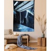 image:imageAmbesonne Leaf Tapestry Exotic Fantasy Hawaiian Tropical Palm Leaves Floral Graphic Art Print Wide Wall Hanging for Bedroom Living Room Dorm 60 X 40 Green WhiteNavy Blue