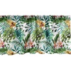 image:imageAmbesonne Leaf Window Valance Vintage Retro 60s Seem Banana Palm Tree Leaves Flowers Hibiscus Curtain Valance for Kitchen Bedroom Decor with Rod Pocket 54 X 18 Caramel BurgundyCaramel Burgundy
