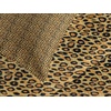 image:imageAmbesonne Leopard Print Bedspread Set Spotty Jungle Savannah Feline Print Wild Africa Inspiration Tile Pattern 3 Piece Decorative Bedding Coverlet and 2 Pillow Shams Queen Size Orange Black
