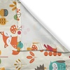 image:imageAmbesonne Lime Green Kitchen Curtains Triangles Geometry Modern Digital Pyramids Soft Graphic Window Drapes 2 Panel Set for Kitchen Cafe Decor 55 x 39 Pale and Fern GreenCream Orange