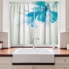 image:imageAmbesonne Lime Green Kitchen Curtains Triangles Geometry Modern Digital Pyramids Soft Graphic Window Drapes 2 Panel Set for Kitchen Cafe Decor 55 x 39 Pale and Fern GreenEggshell Turquoise
