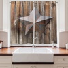 image:imageAmbesonne Lime Green Kitchen Curtains Triangles Geometry Modern Digital Pyramids Soft Graphic Window Drapes 2 Panel Set for Kitchen Cafe Decor 55 x 39 Pale and Fern GreenBrown Taupe