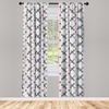 image:imageAmbesonne Mandala Curtains Vibrant Yellow Mandala with Floral Framework Petals Boho Window Treatments 2 Panel Set for Living Room Bedroom Pair of  28 x 84 Black YellowPale Grey Red