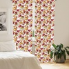 image:imageAmbesonne Mandala Curtains Vibrant Yellow Mandala with Floral Framework Petals Boho Window Treatments 2 Panel Set for Living Room Bedroom Pair of  28 x 84 Black YellowPale Maroon Apricot and Green