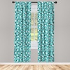 image:imageAmbesonne Mandala Curtains Vibrant Yellow Mandala with Floral Framework Petals Boho Window Treatments 2 Panel Set for Living Room Bedroom Pair of  28 x 84 Black YellowTurquoise Grey