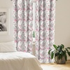 image:imageAmbesonne Mandala Curtains Vibrant Yellow Mandala with Floral Framework Petals Boho Window Treatments 2 Panel Set for Living Room Bedroom Pair of  28 x 84 Black YellowPink Black