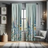 image:imageAmbesonne Mandala Curtains Vibrant Yellow Mandala with Floral Framework Petals Boho Window Treatments 2 Panel Set for Living Room Bedroom Pair of  28 x 84 Black YellowSea Blue Olive Green Ecru
