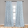 image:imageAmbesonne Mandala Curtains Vibrant Yellow Mandala with Floral Framework Petals Boho Window Treatments 2 Panel Set for Living Room Bedroom Pair of  28 x 84 Black YellowBlue Grey