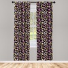 image:imageAmbesonne Mid Century Curtains Mosaic of Various Shapes and Colors Modern Style Complex and Grid Window Treatments 2 Panel Set for Living Room Bedroom Pair of  28 x 84 Blue OrangePink Black