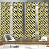 image:imageAmbesonne Mid Century Curtains Mosaic of Various Shapes and Colors Modern Style Complex and Grid Window Treatments 2 Panel Set for Living Room Bedroom Pair of  28 x 84 Blue OrangeYellow Black