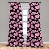 image:imageAmbesonne Mid Century Curtains Mosaic of Various Shapes and Colors Modern Style Complex and Grid Window Treatments 2 Panel Set for Living Room Bedroom Pair of  28 x 84 Blue OrangePink and Black